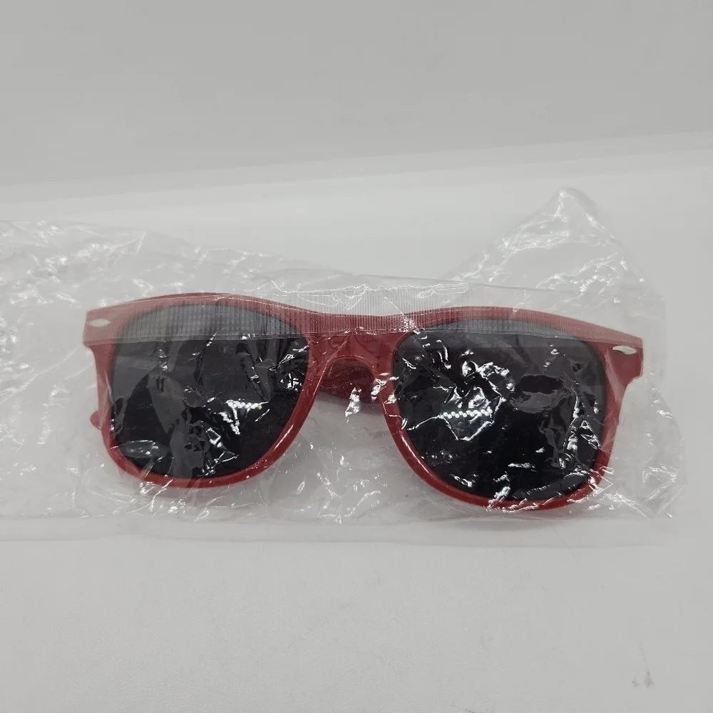 brand new red Transformers One plastic frame sunglasses